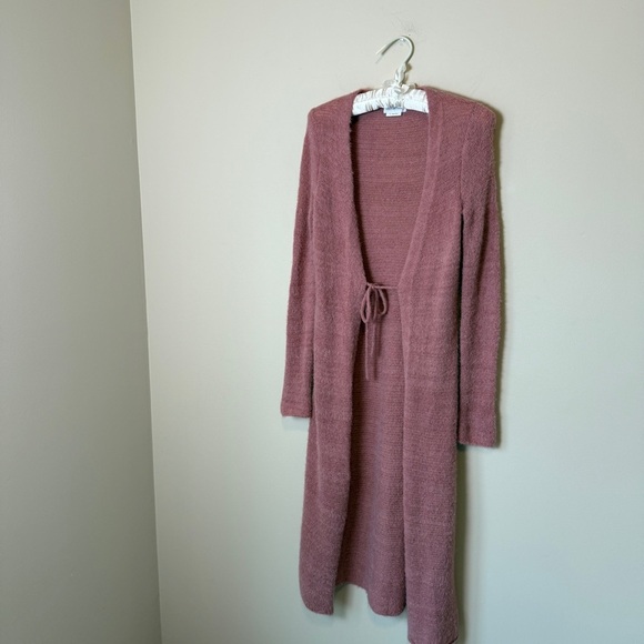 Lovers and friends Davenport Cardigan in Heather Pink - Picture 3 of 11